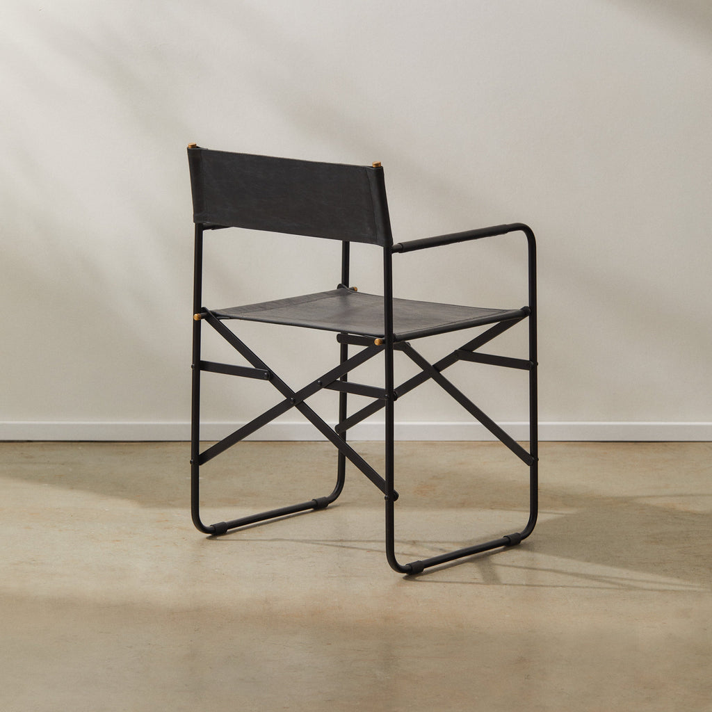 Heston Folding Dining Chair Tan - Few and Far - Dining Chairs