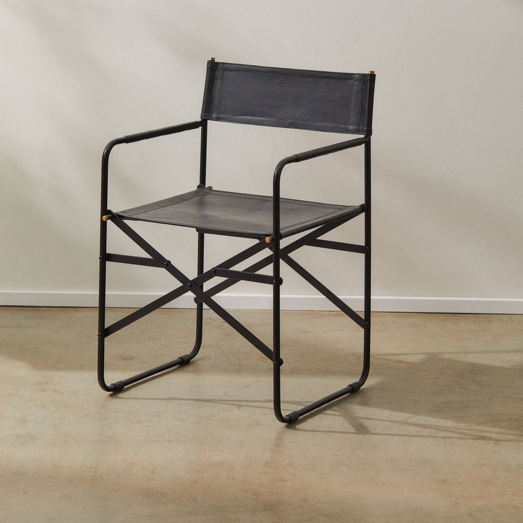 Heston Folding Dining Chair Tan - Few and Far - Dining Chairs