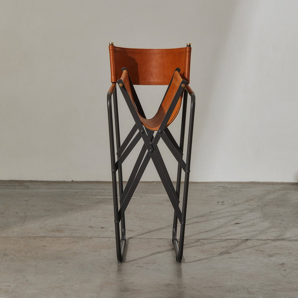 Heston Folding Dining Chair Tan - Few and Far - Dining Chairs