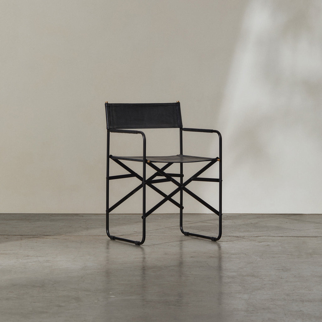 Heston Folding Dining Chair Tan - Few and Far - Dining Chairs