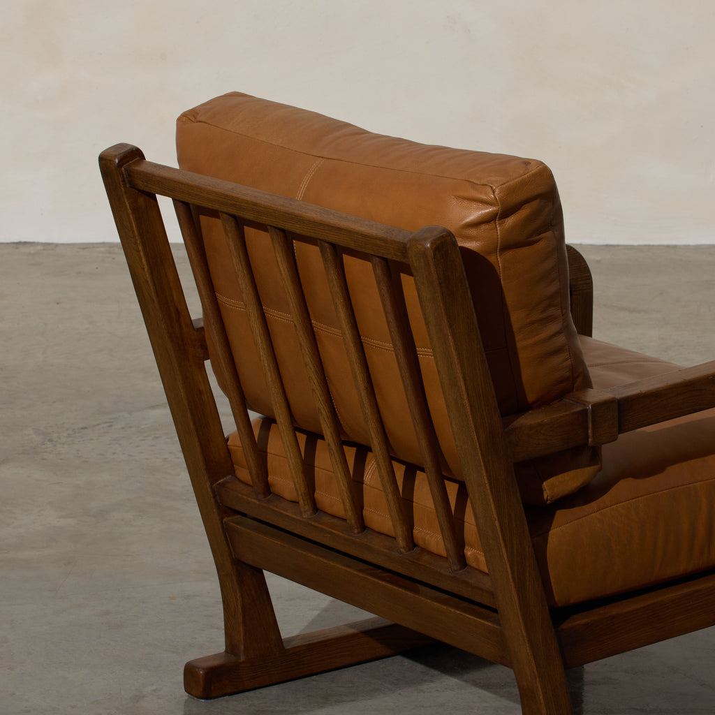 Hudson Leather Armchair - Few and Far - Occasional Chairs