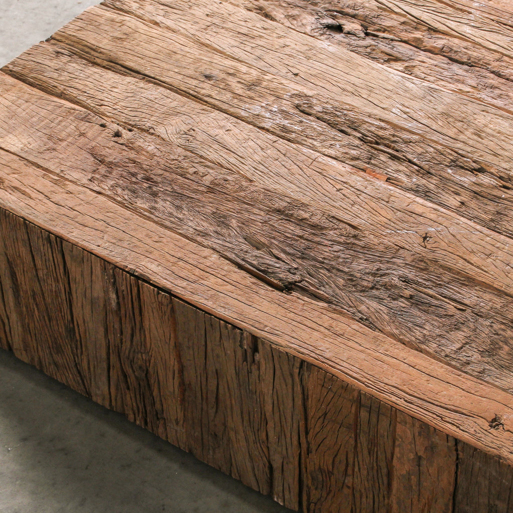 Indian Reclaimed Coffee Table - Square - Few and Far - Coffee Tables