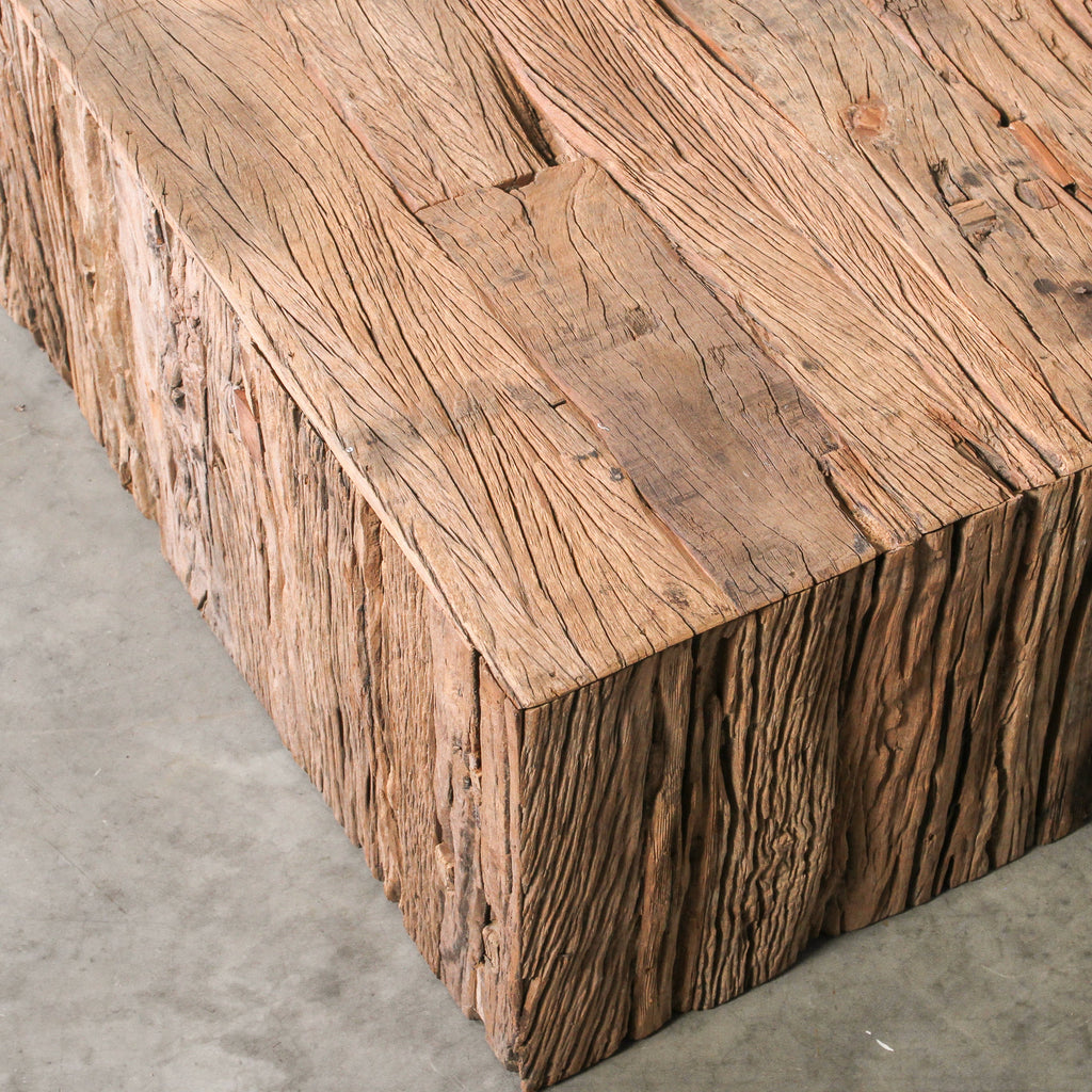 Indian Reclaimed Coffee Table - Square - Few and Far - Coffee Tables