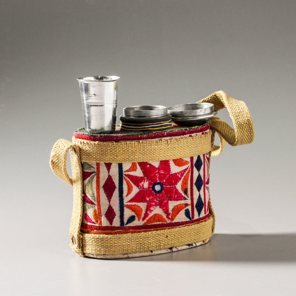 Indian Zinc Water Bottle - Few and Far - Decorative Objects