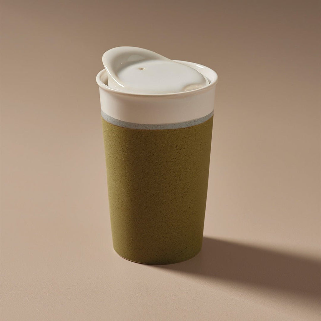 It's a Keeper Ceramic Cup Sprout Green - Few and Far - Mugs