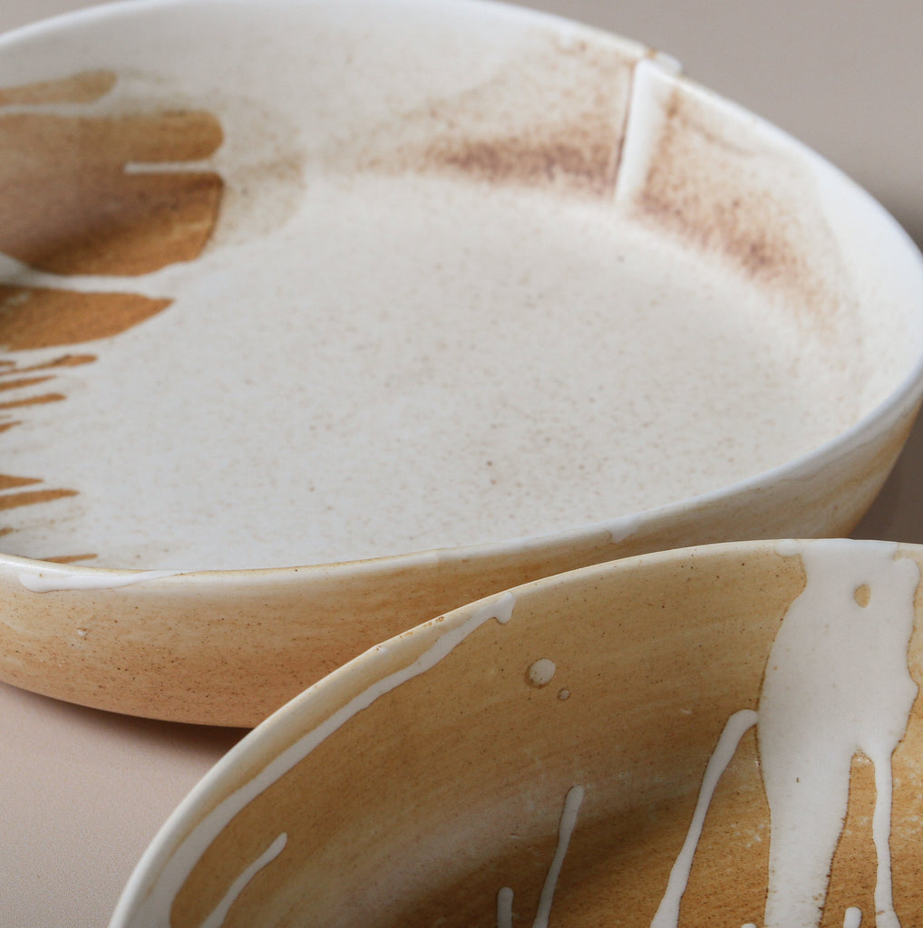 Kintsu Deep Side Plate - Few and Far - Dinnerware