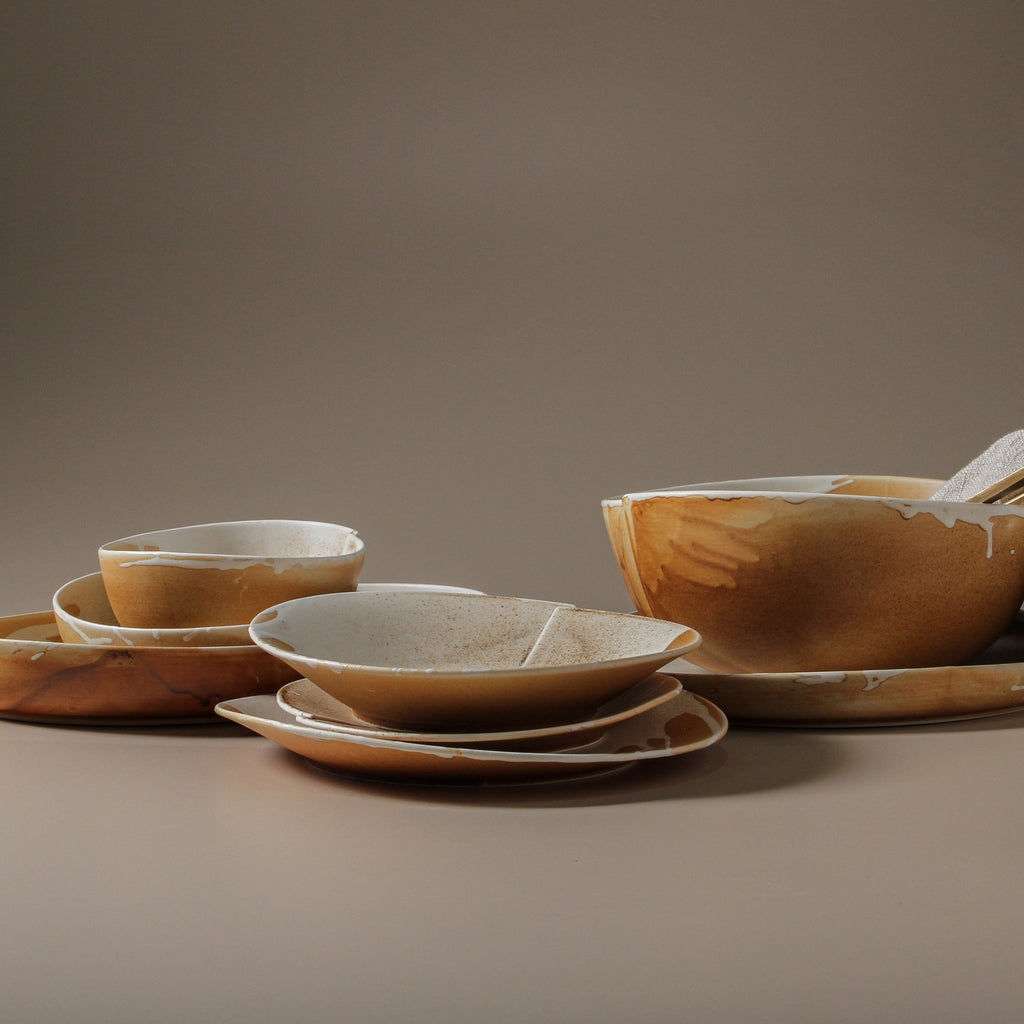 Kintsu Large Salad Bowl - Few and Far - Dinnerware