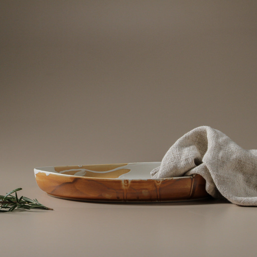 Kintsu Oval Platter - Few and Far - Dinnerware
