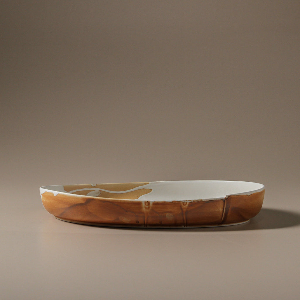 Kintsu Oval Platter - Few and Far - Dinnerware