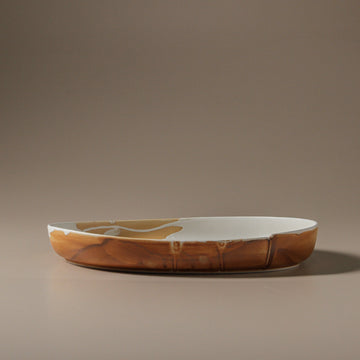 Kintsu Oval Platter - Few and Far - Dinnerware
