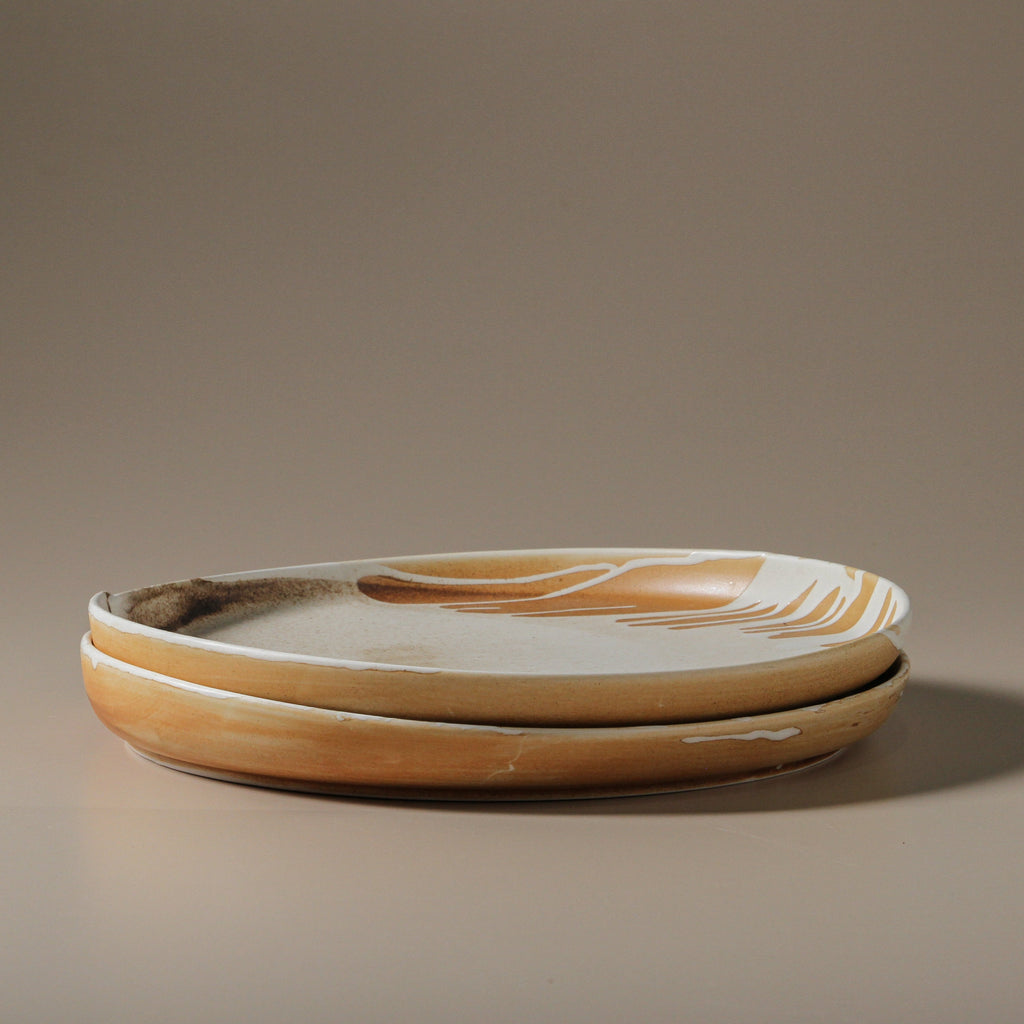 Kintsu Round Platter - Few and Far - Dinnerware