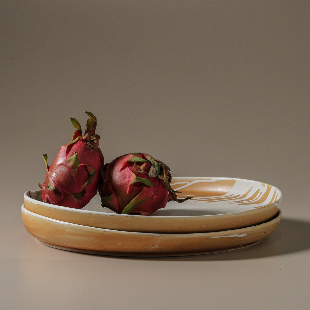 Kintsu Round Platter - Few and Far - Dinnerware