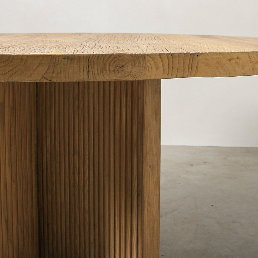 Kora Round Dining Table Large - Few and Far - Dining Tables