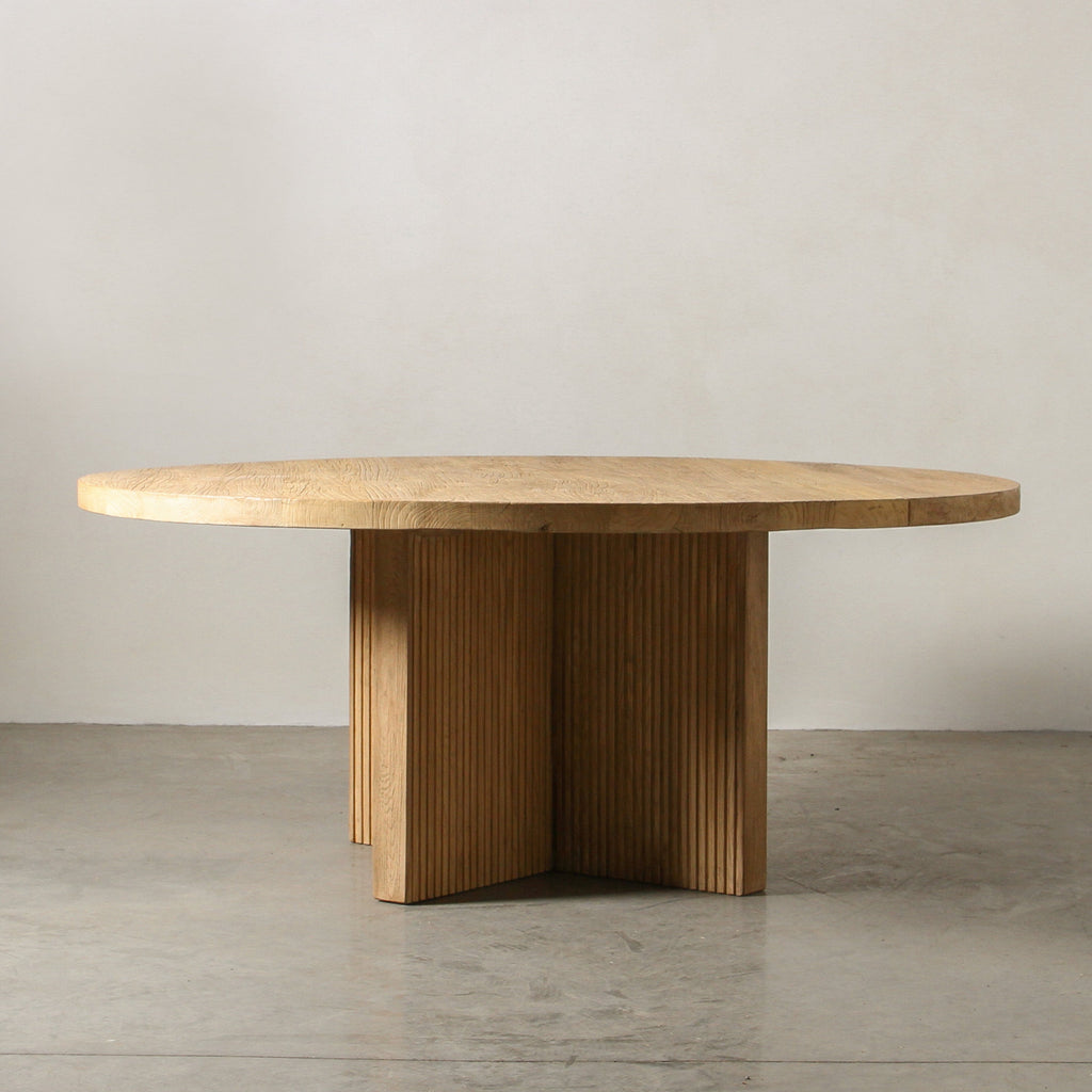Kora Round Dining Table Large - Few and Far - Dining Tables