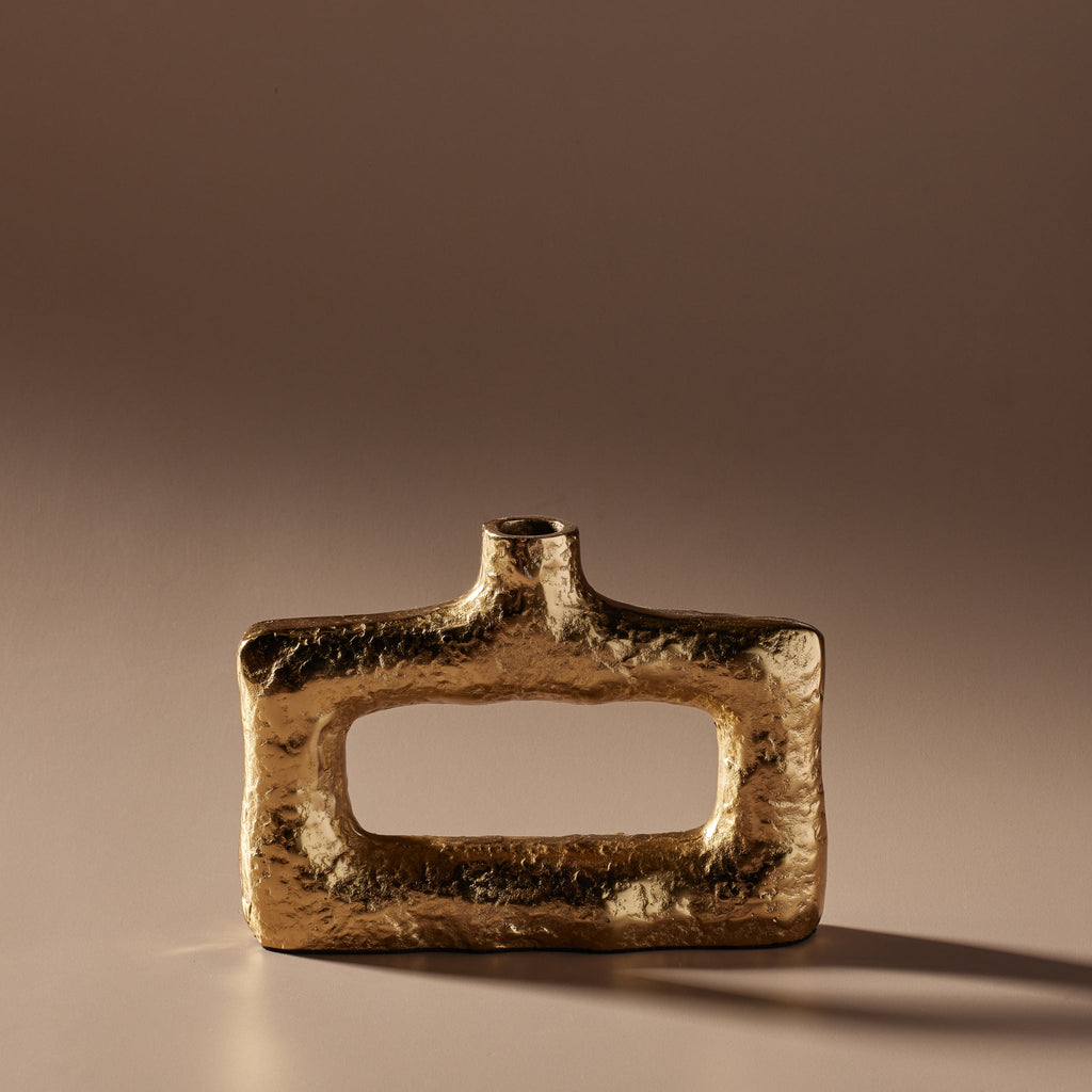Lucy Vase Gold - Few and Far - Vases