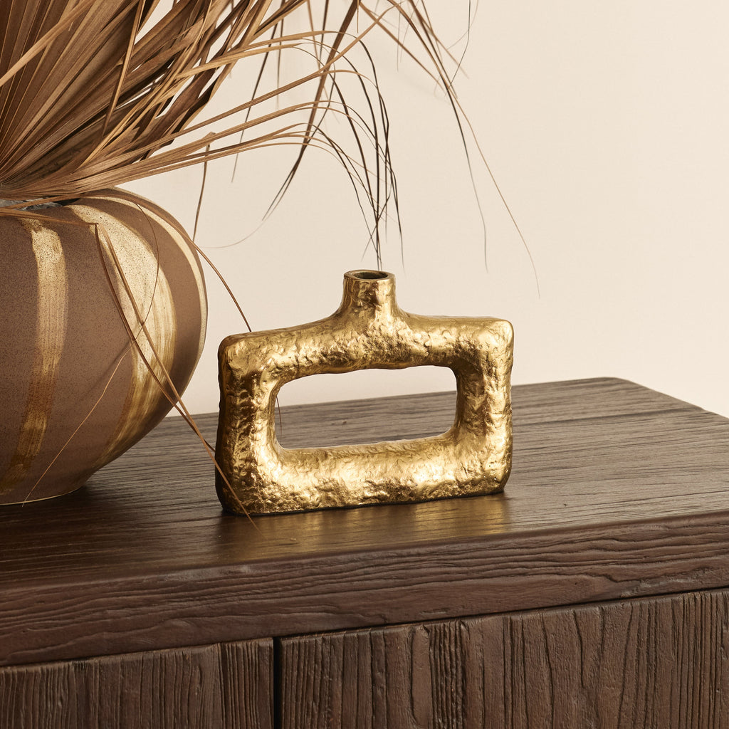 Lucy Vase Gold - Few and Far - Vases