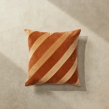 Milly Cushion Apricot/Salmon - Few and Far - Cushions
