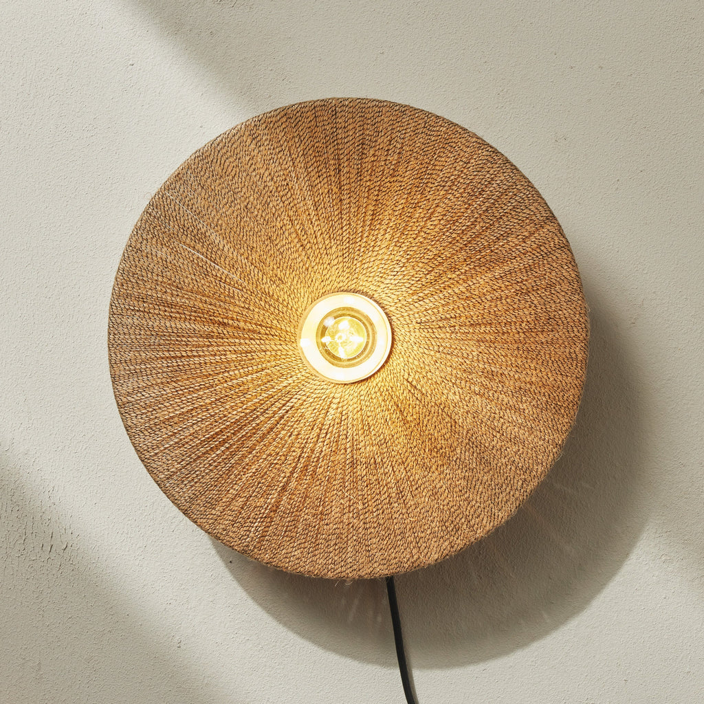 Moonbeam Wall Sconce Black - Few and Far - Wall Lamps