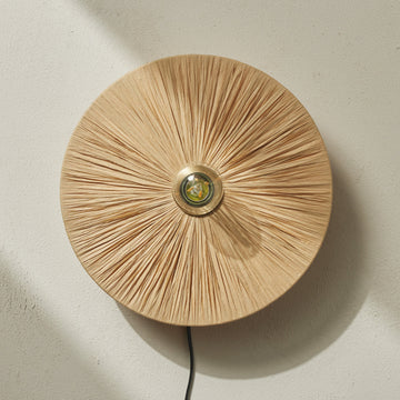 Moonbeam Wall Sconce Natural - Few and Far - Wall Lamps