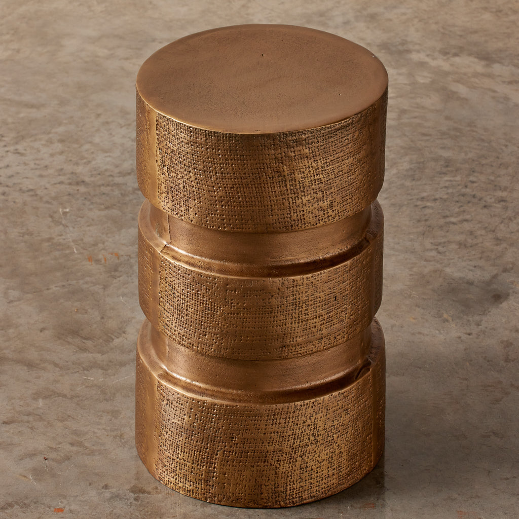 Nora Side Table Brass - Few and Far - Side Tables