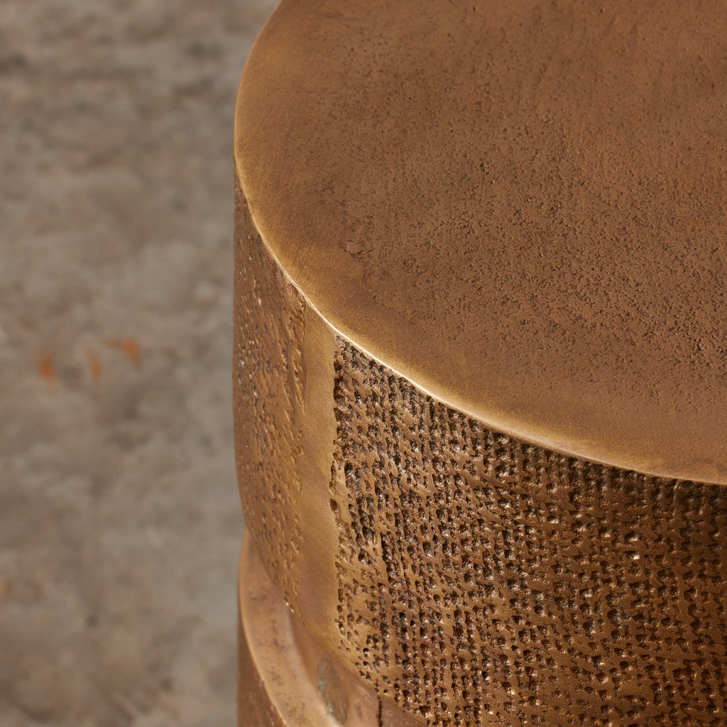 Nora Side Table Brass - Few and Far - Side Tables