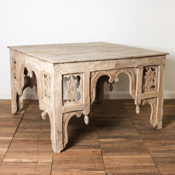 Old Brackets Wooden Table - Few and Far - Dining Tables