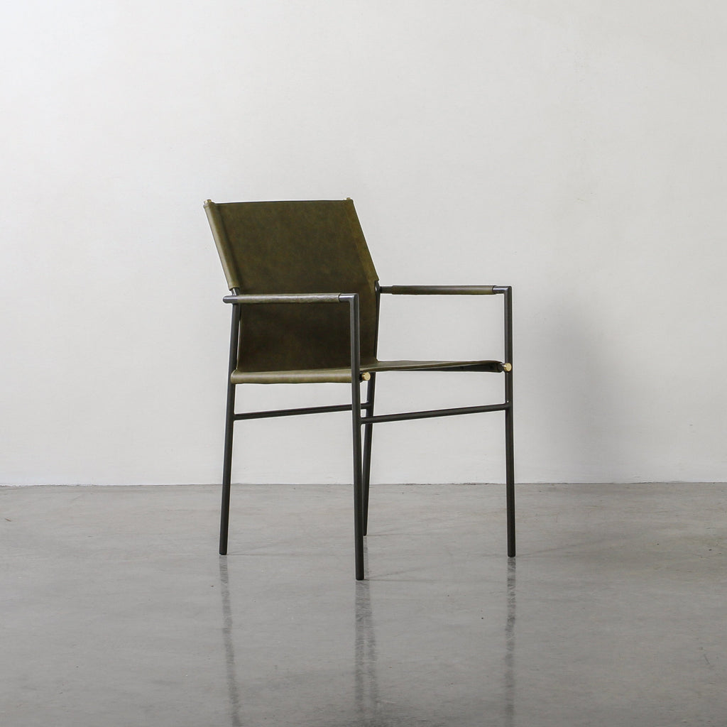 Oliver Dining Chair Olive - Few and Far - Dining Chairs