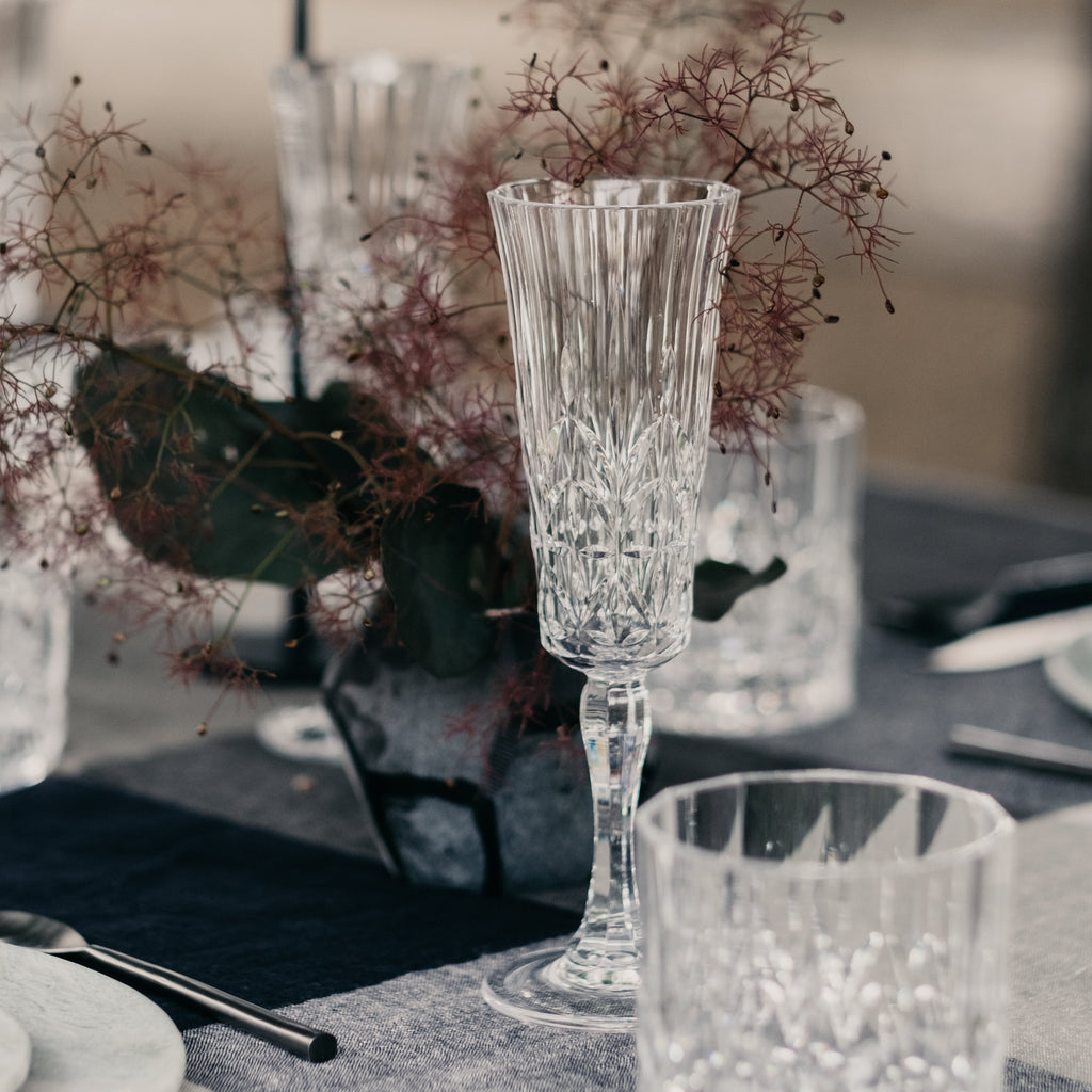 Pavilion Acrylic Champagne Flute Clear - Few and Far - Glassware