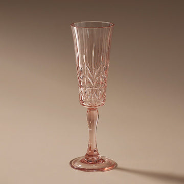 Pavilion Acrylic Champagne Flute Pale Pink - Few and Far - Glassware