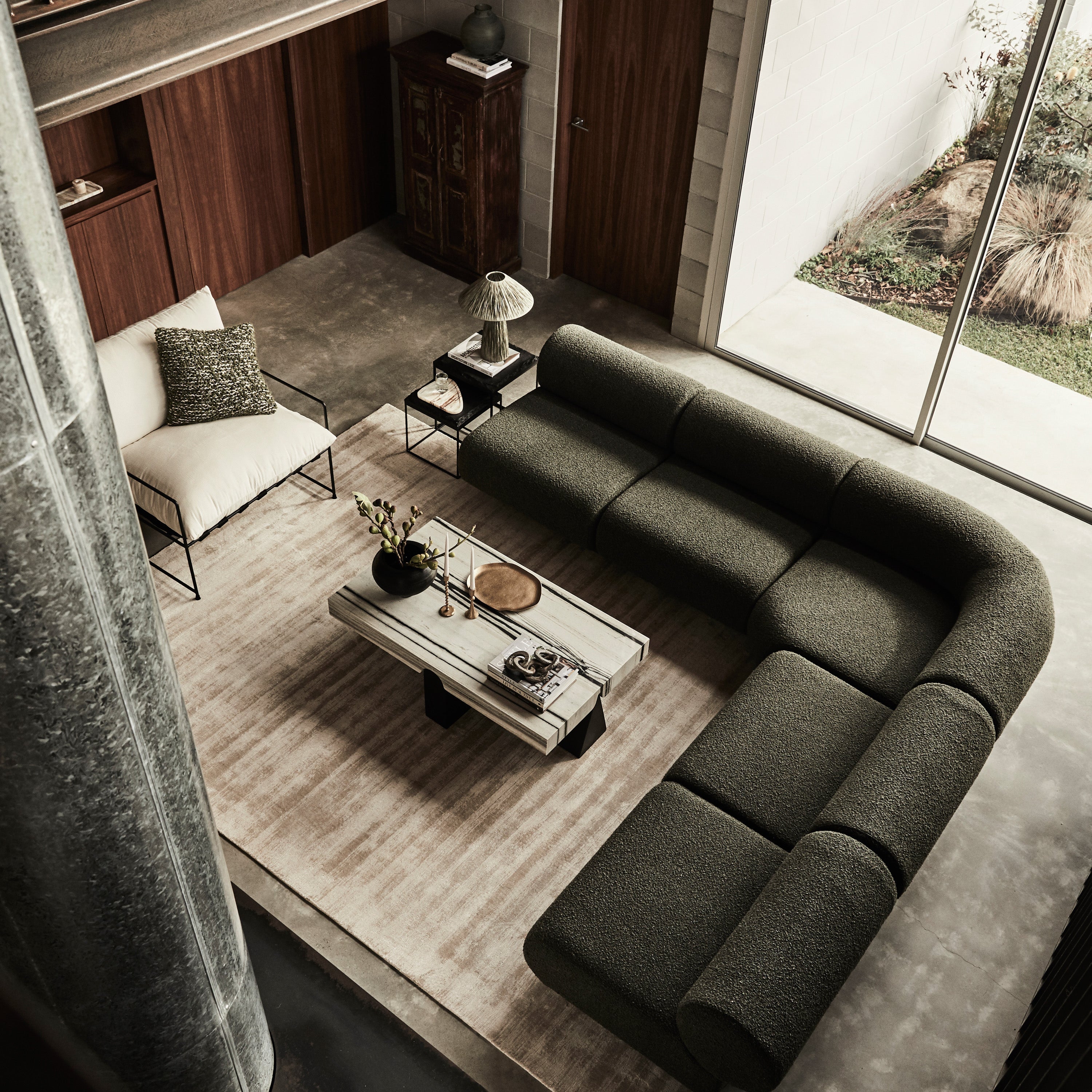 Moduler Marit Roland Roland Modular Sofa Green – Few and Far