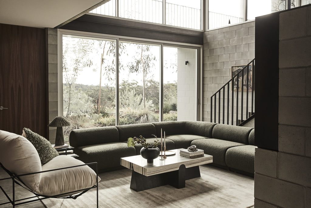 Roland Modular Sofa Green - Few and Far - Sofas
