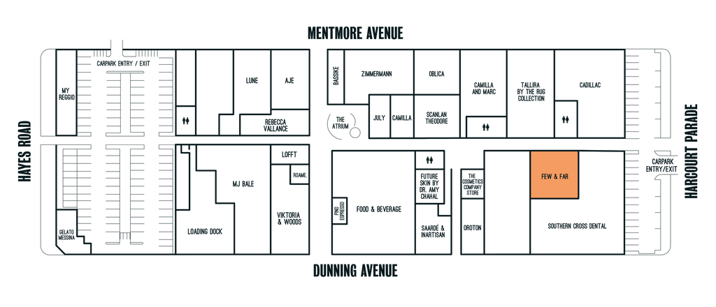 Rosebery Engine Yards map