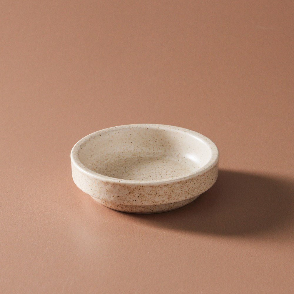 Sauce Dish 9x2.5cm Platform Sand - Few and Far - Serveware
