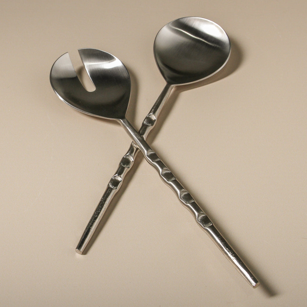 Sculpt Salad Servers - Few and Far - Serving Utensils