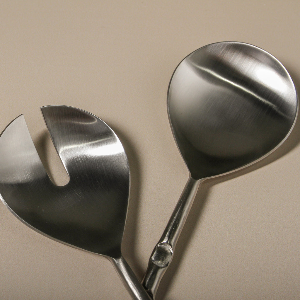 Sculpt Salad Servers - Few and Far - Serving Utensils