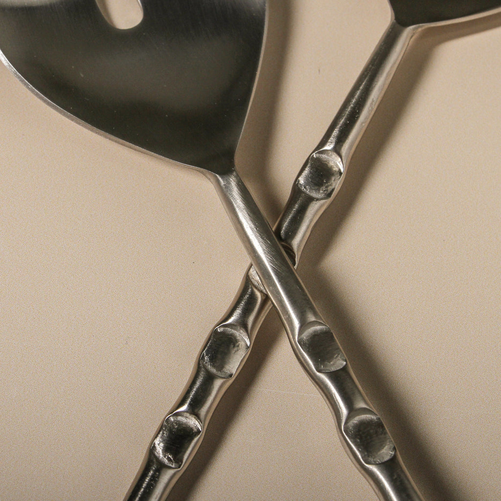 Sculpt Salad Servers - Few and Far - Serving Utensils