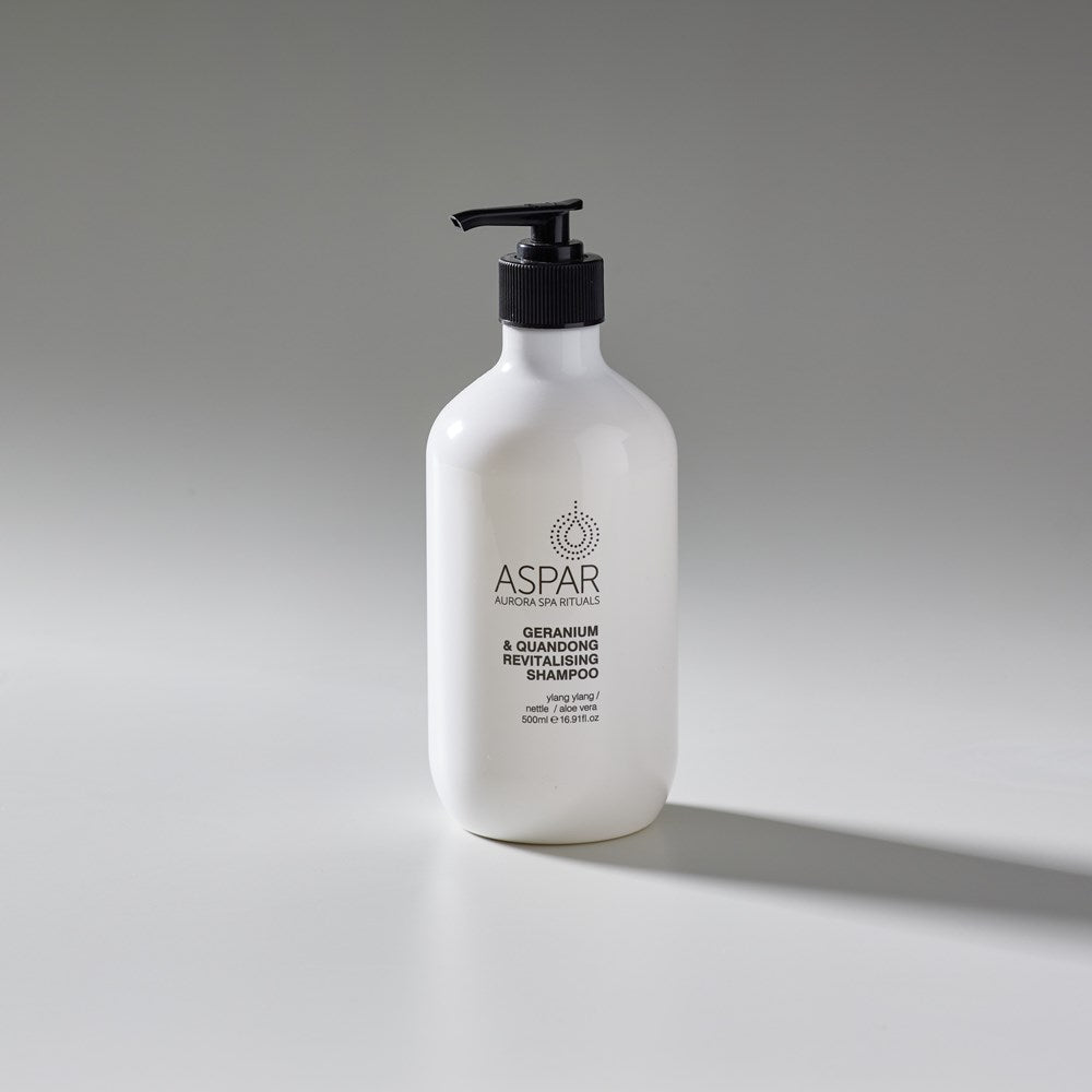 Shampoo - Geranium & Quandong Revitalising 500ml - Few and Far - Bath Soaps & Fragrances