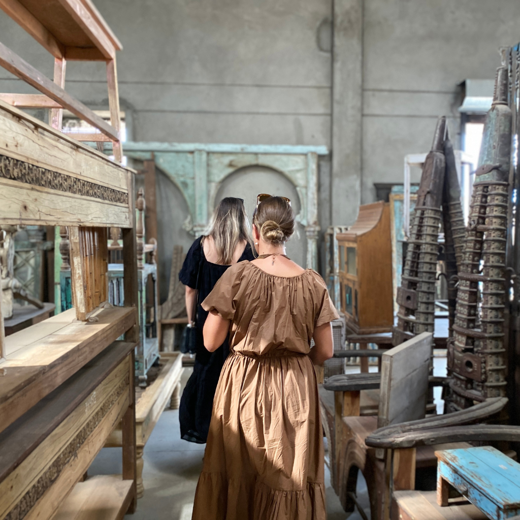 Tara Solberg sourcing foundational pieces of furniture