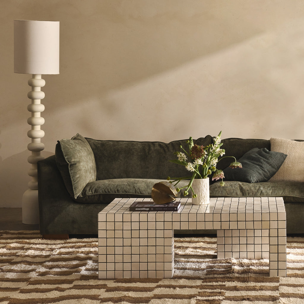 Talon 4 Seater Sofa Green - Few and Far - Sofas