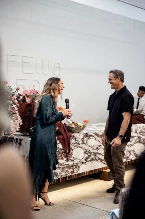 Tara & danny Solberg at the Rosebery Store opening