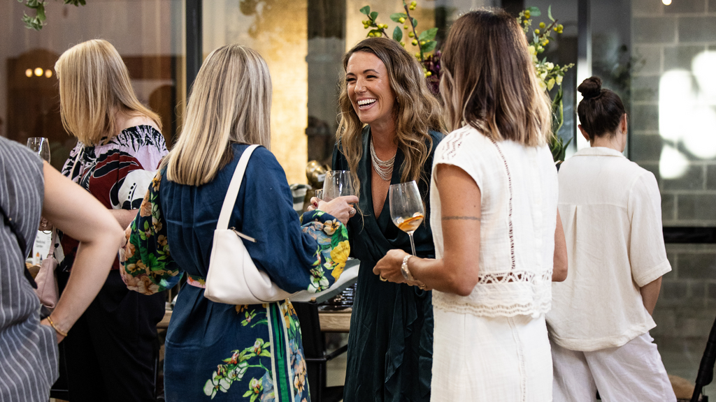 Tara Solberg at the Few & Far Rosebery Store opening
