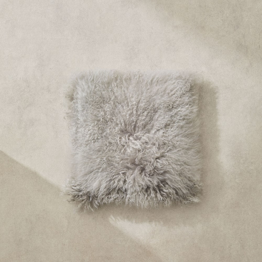 Tibetan Fur Cushion - MED - Few and Far - Cushions