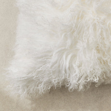 Tibetan Fur Cushion - MED - Few and Far - Cushions
