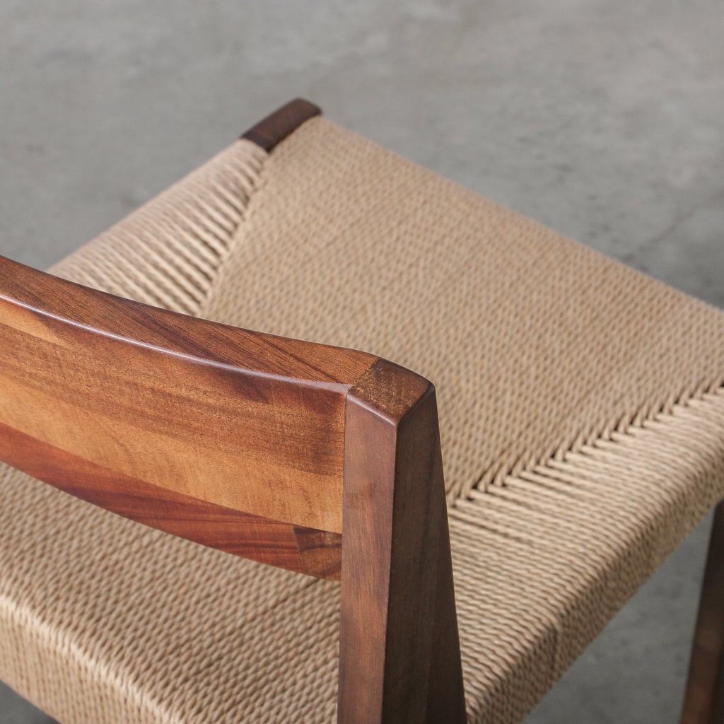Tulum Dining Chair Paper Rope - Few and Far - Dining Chairs