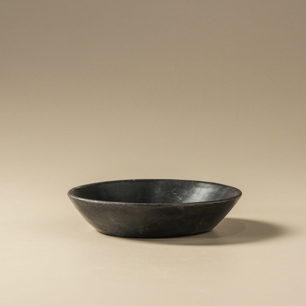 Vintage Indian Black Bowl - Few and Far - Decorative Bowls