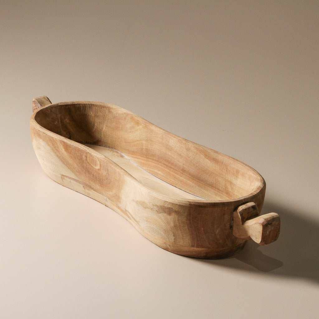 Vintage Indian Bleached S Bowl - Few and Far - Decorative Bowls