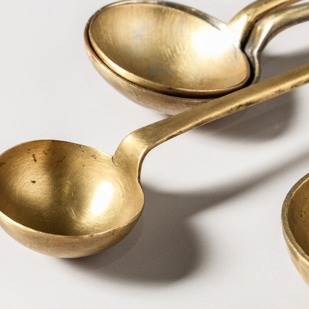 Vintage Indian Brass Spoon - Few and Far - Decorative Objects