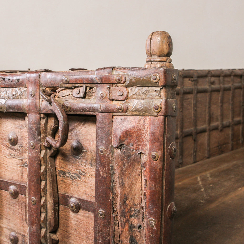 Vintage Indian Cart Bench - Few and Far - Benches