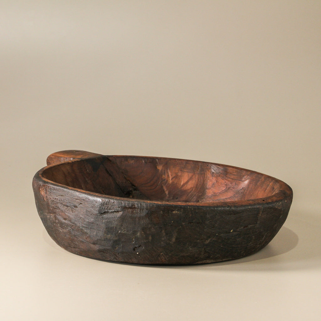 Vintage Indian Carved Parat - Few and Far - Decorative Trays