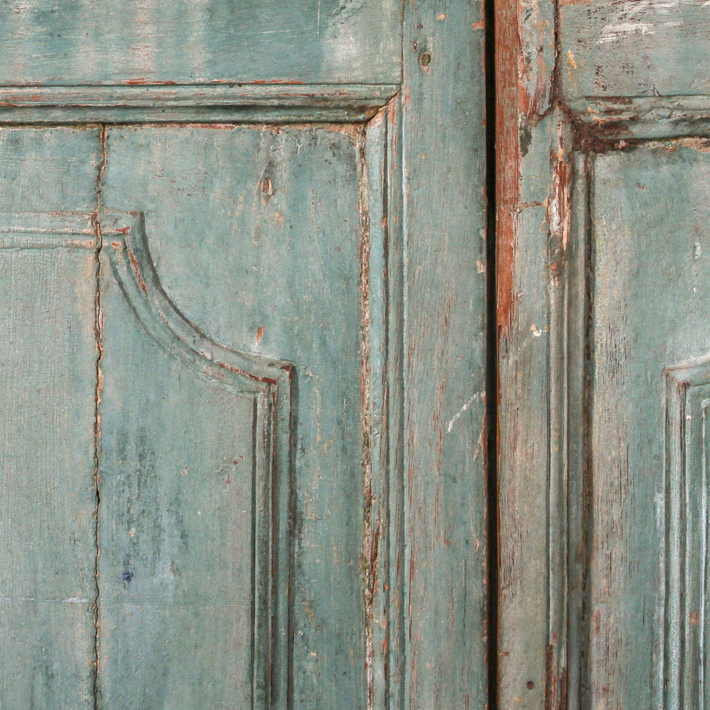 Vintage Indian Glass Almirah - Few and Far - Cabinets